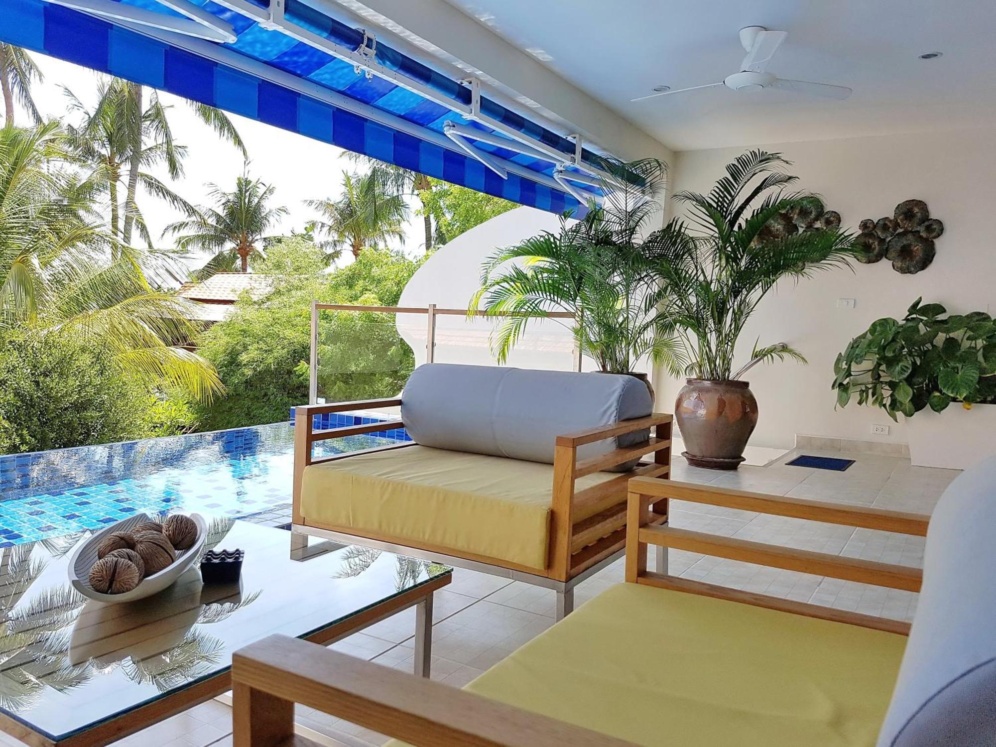 Beachside 3-Bedroom Townhouse W Private Pool At 70 Meters From Beach Ban Bang Po Exterior photo