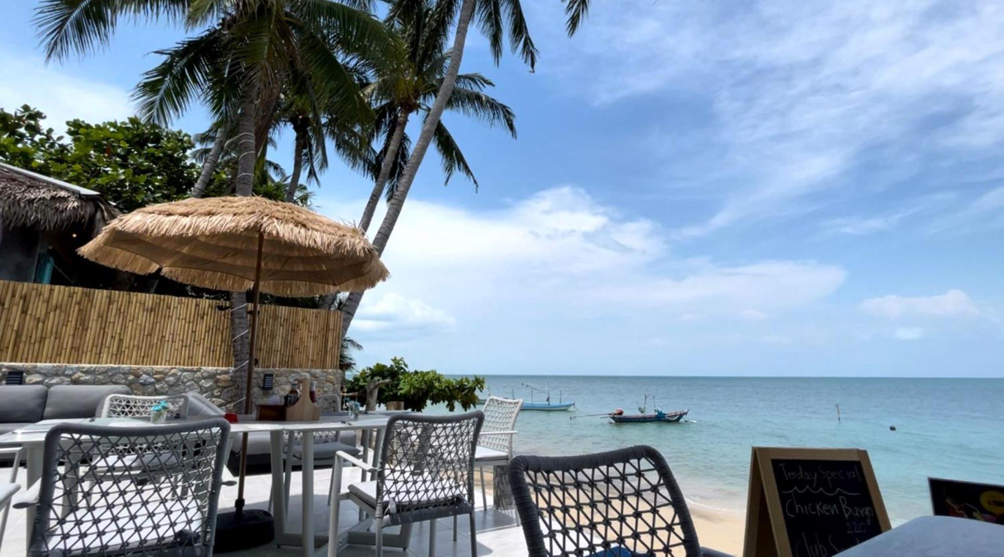 Beachside 3-Bedroom Townhouse W Private Pool At 70 Meters From Beach Ban Bang Po Exterior photo